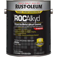 Rust-Oleum - Ro Industrial 7400 - High Gloss White 3.78L | 2766402