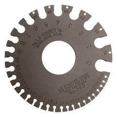 Starrett - U.S. Standard Gage Nos. 0-36 (.3125-.007in) Range | 283