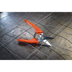 STERLING 200mm Black Panther Gen II: Round Tip Industrial Snips | Safety Orange OPP Bag | 29-705B
