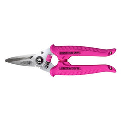 Sterling - 185mm Black Panther Pink Industrial Snips - Pink Handles | 29-721P