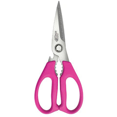 Sterling - 205mm Multi-Purpose Pull Apart Kitchen Shears - Pink Handles | 29-802P