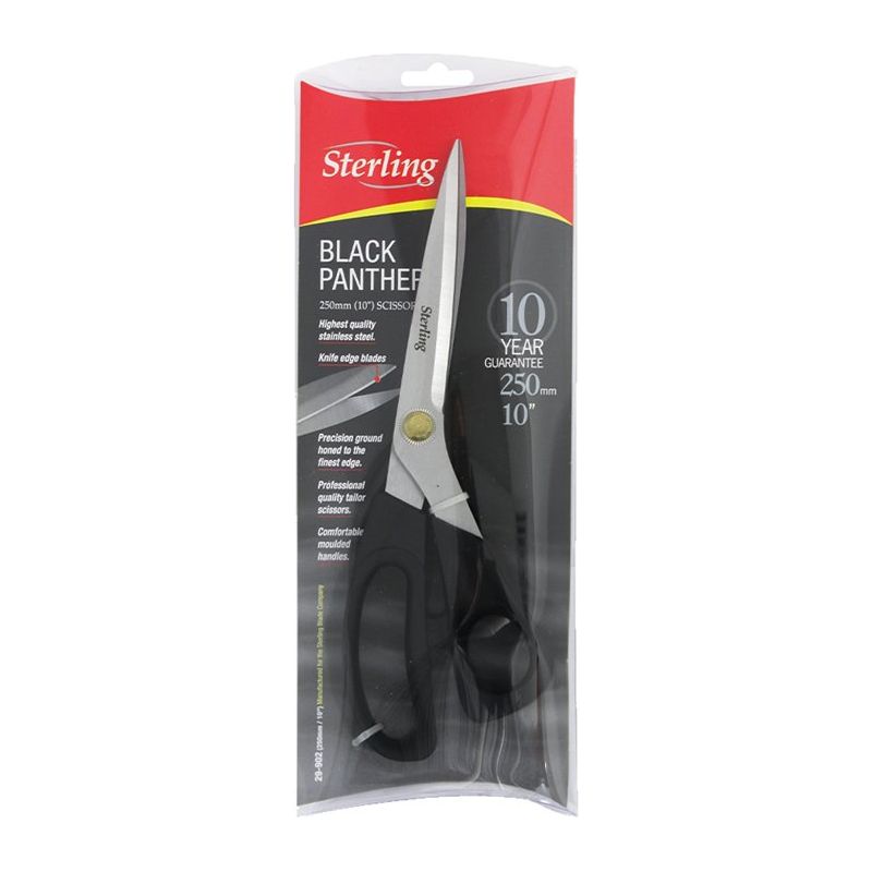 STERLING 250mm Black Panther Scissors | 29-902