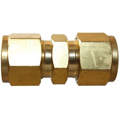 IFS - #4B 3/8 Brass Tube Union (54DUAB.6) | 29-B004-06