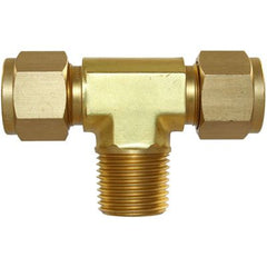 IFS - #12B 5/16x1/8 BSPT Brass Male Branch Tee (54DTNBR.5-2) | 29-B012-0502