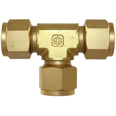 IFS - #14B 5/8 Brass Union Tee (54DTAB10) | 29-B014-10