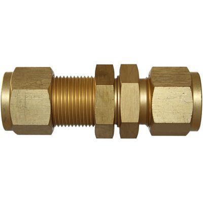IFS - #31B 3/16 Brass Bulkhead Union (54DSUB.3) | 29-B031-03