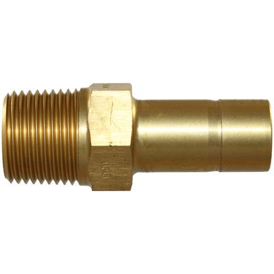 IFS - #72MB 3/4x3/4 BSPT Brass Male Adaptor | 29-B072M-1212