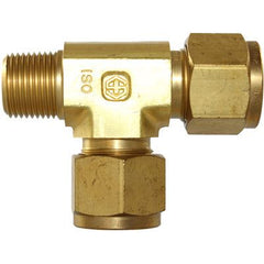 IFS - #13B 1/2x3/8 NPT Brass Male Run Tee | 29-B213-0806
