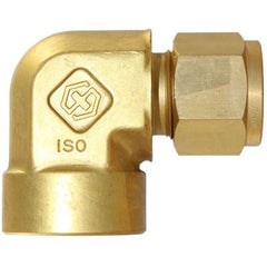 IFS - #15B 5/8x1/2 NPT Brass Female Elbow Connector | 29-B215-1008