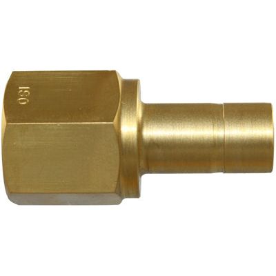 IFS - #72FB 1/4x1/4 NPT Brass Female Adaptor | 29-B272F-0404