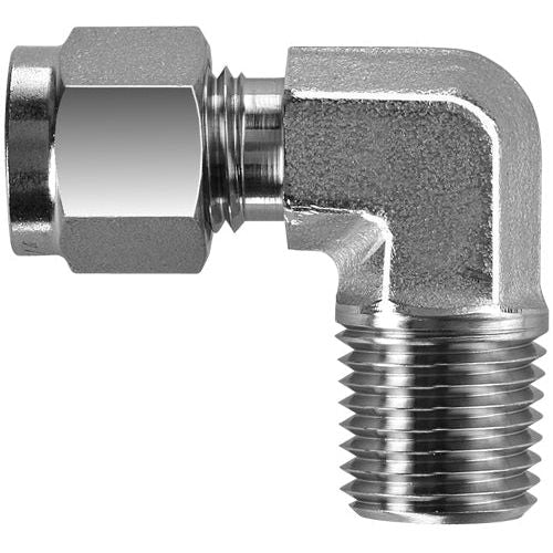IFS - #5SS 1/4x3/8 BSPT 316SS Male Elbow Connector | 29-S005-0406
