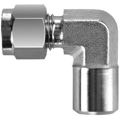IFS - #49PSS 3/8 Tube X 1/4 Pipe Weld 316SS Elbow | 29-S049P-0604