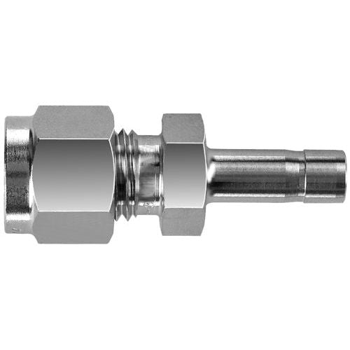 IFS - #72ASS 3/8x1/2 316SS Increasing Tube Adaptor | 29-S072A-0608