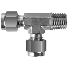IFS - #13SS 1/2x3/8 NPT 316SS Male Run Tee | 29-S213-0806
