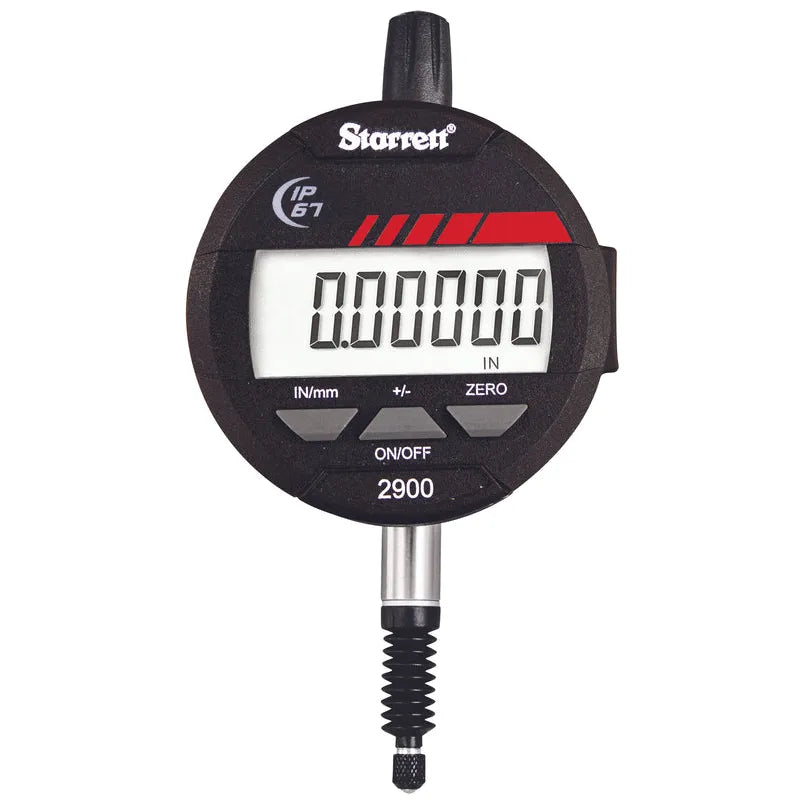 Starrett - Elec. Dig. Indicator  W/output .00005in (0.001mm) 12.5mm Range | 2900-1