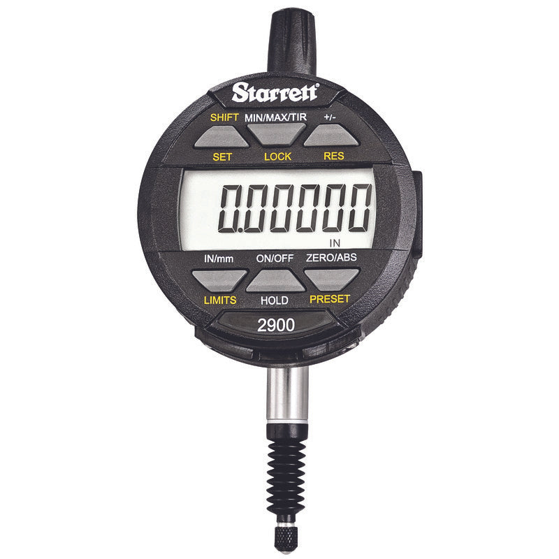 Starrett - Elec. Dig IP67 Indicator  .00005in - .001mm Res | 2900-6