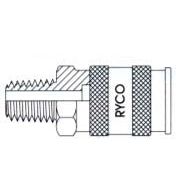 AIP - RYCO STYLE 200S COUPLING BRASS FEMALE BSP - 1/4IN | 30-080-200-004F