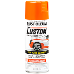 Rust-Oleum  - Custom Lacquer Matt Orange - Spray 311g | 340564