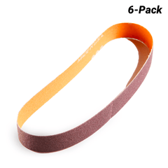 WorkSharp Replacement Belt Pack, 6Piece 220 Grit, To Suit Wskts (Brown) | WSSA0002704