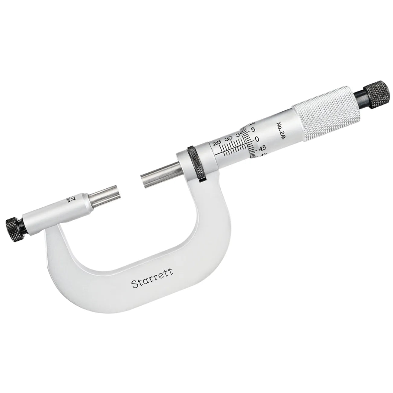 Starrett - Outside Micrometer W/attachment 0-50mm 0.01mm Grad | 2MARL