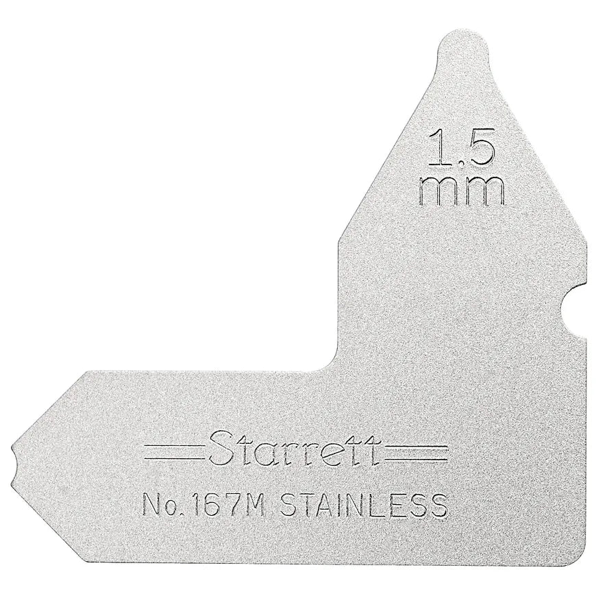 Starrett - Radius Gauge 1.5mm | 167m-1.1/2
