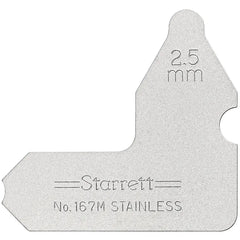 Starrett - Radius Gauge 2.5mm | 167m-2.1/2
