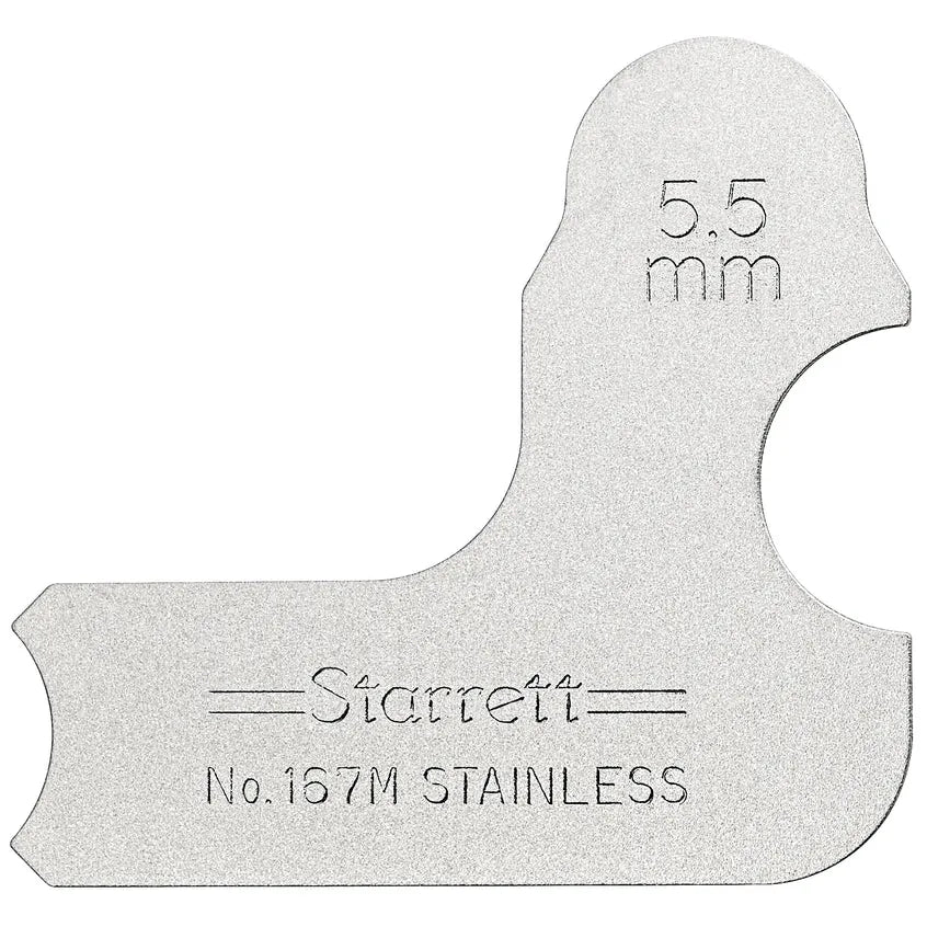 Starrett - Radius Gauge 5.5mm | 167m-5.1/2