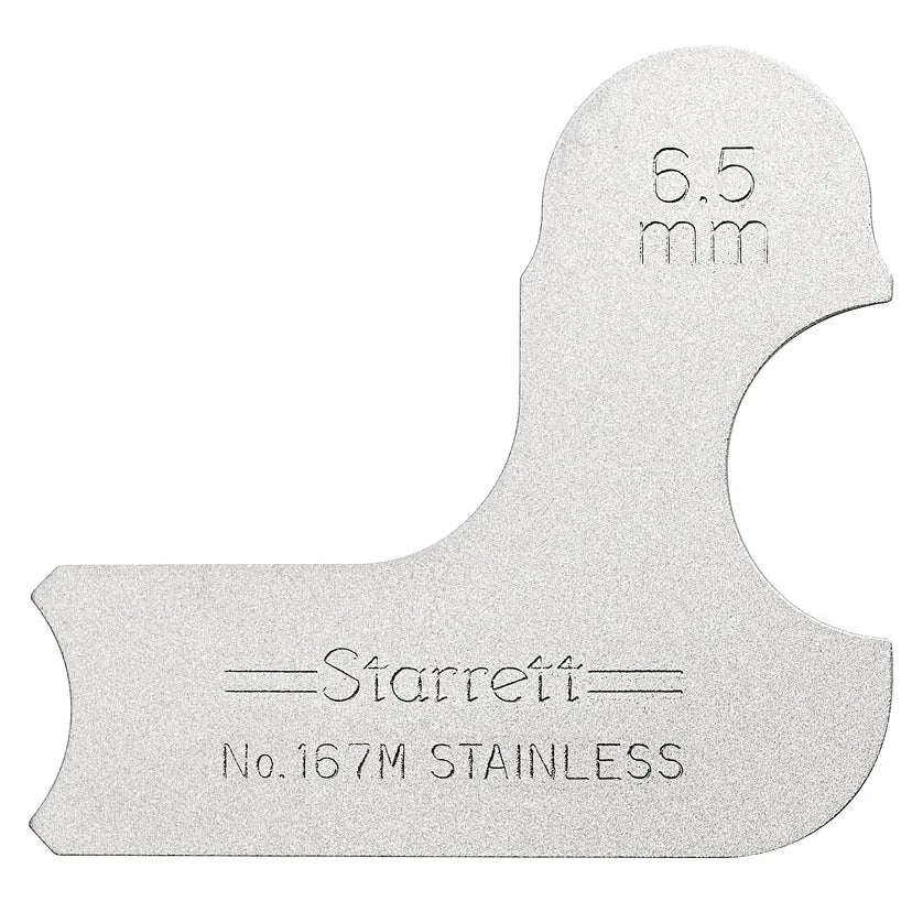 Starrett - Radius Gauge 6.5mm | 167m-6.1/2