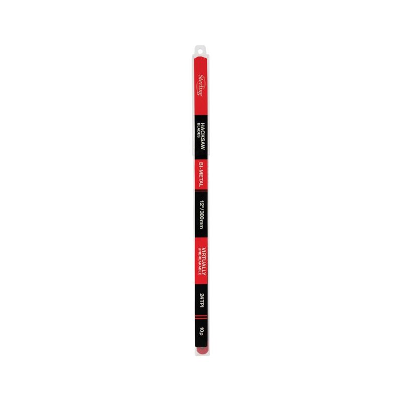 STERLING 24tpi Hacksaw Blades - Sterling - Tube of 10 | 300-24S-4