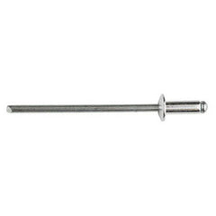 Bremick - Aluminium & Steel Rivet Truss Head 4-1 (1/8" x 1/16") (Box of 1000)