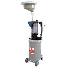 Alemlube - Waste Oil Drain/Evacuator With 80L Reservoir, 20L Catchment Bowl And 12L Clear Inspection Chamber | 30101