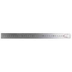 STERLING 300mm/12in Matt Stainless Steel Rule Metric Imperial | 3021H