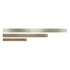 STERLING 300mm/12in Stainless Steel Ruler - Metric/Imperial | 3021