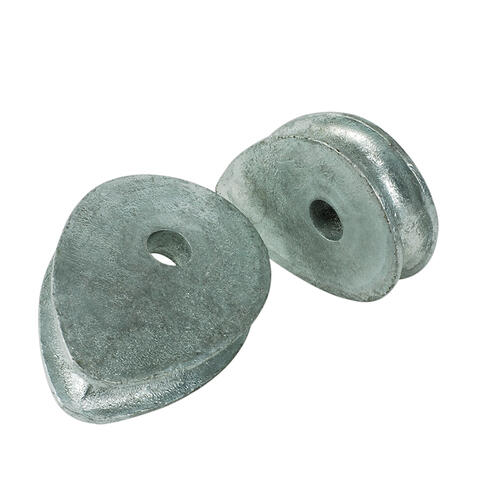 Austlift - Thimble Solid Eye with Pilot hole 28mm/10mm Hole | 302928