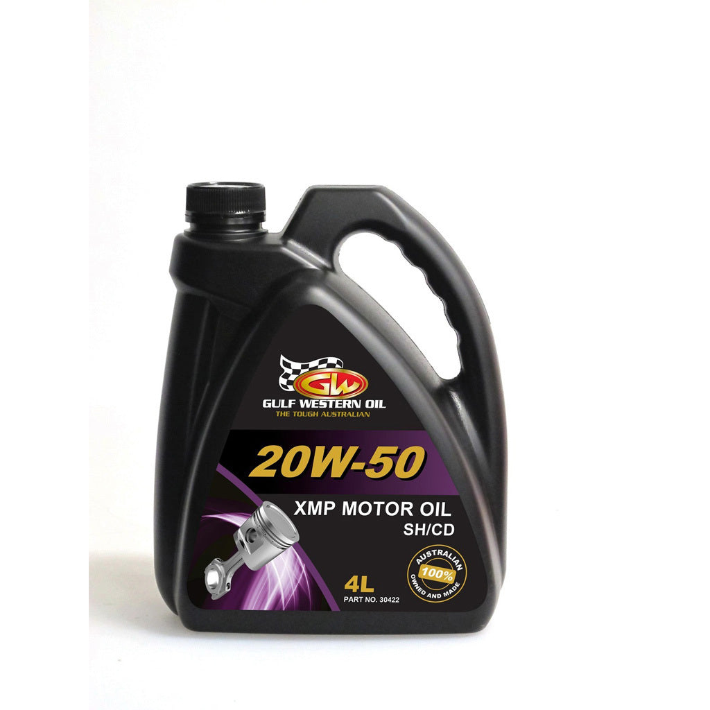 Gulf Western - Xmp Engine Oil 20W-50 SL/CF 4L | 30422