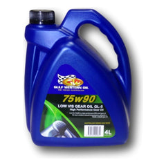 Gulf Western - Gear Lube Low Vis 75W-90 4L | 30450