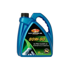 Gulf Western - Ultra Clear Gear Oil® Full Syn LS 80W-90 4L | 30459