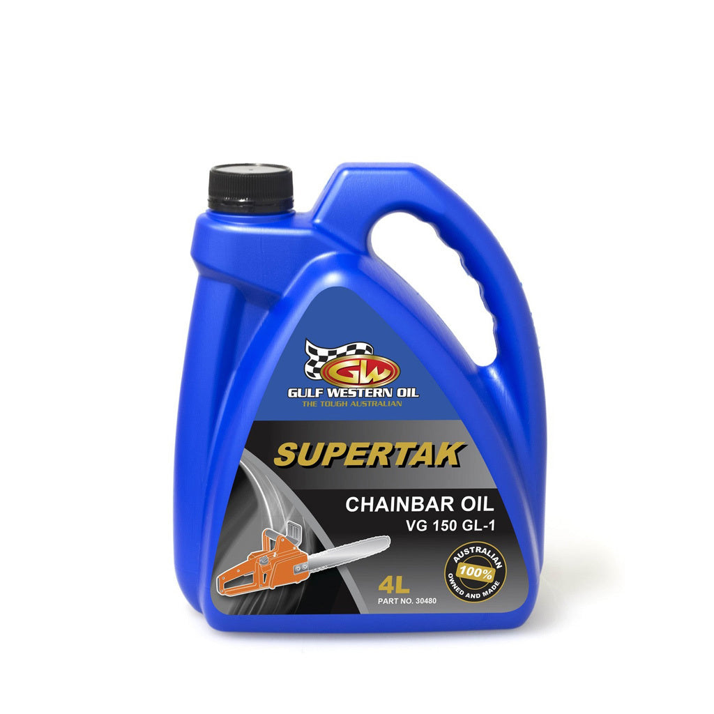 Gulf Western - Supertak Chain Bar Oil 4L | 30480