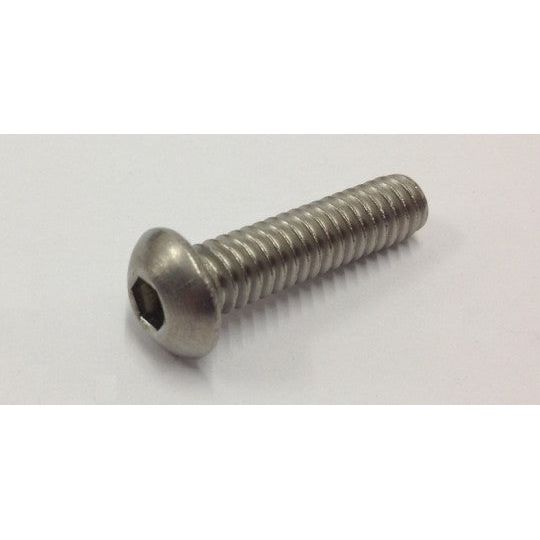 Bremick - SS304 Button Head Socket Screw UNC 1/4" x 1" (Box of 100)