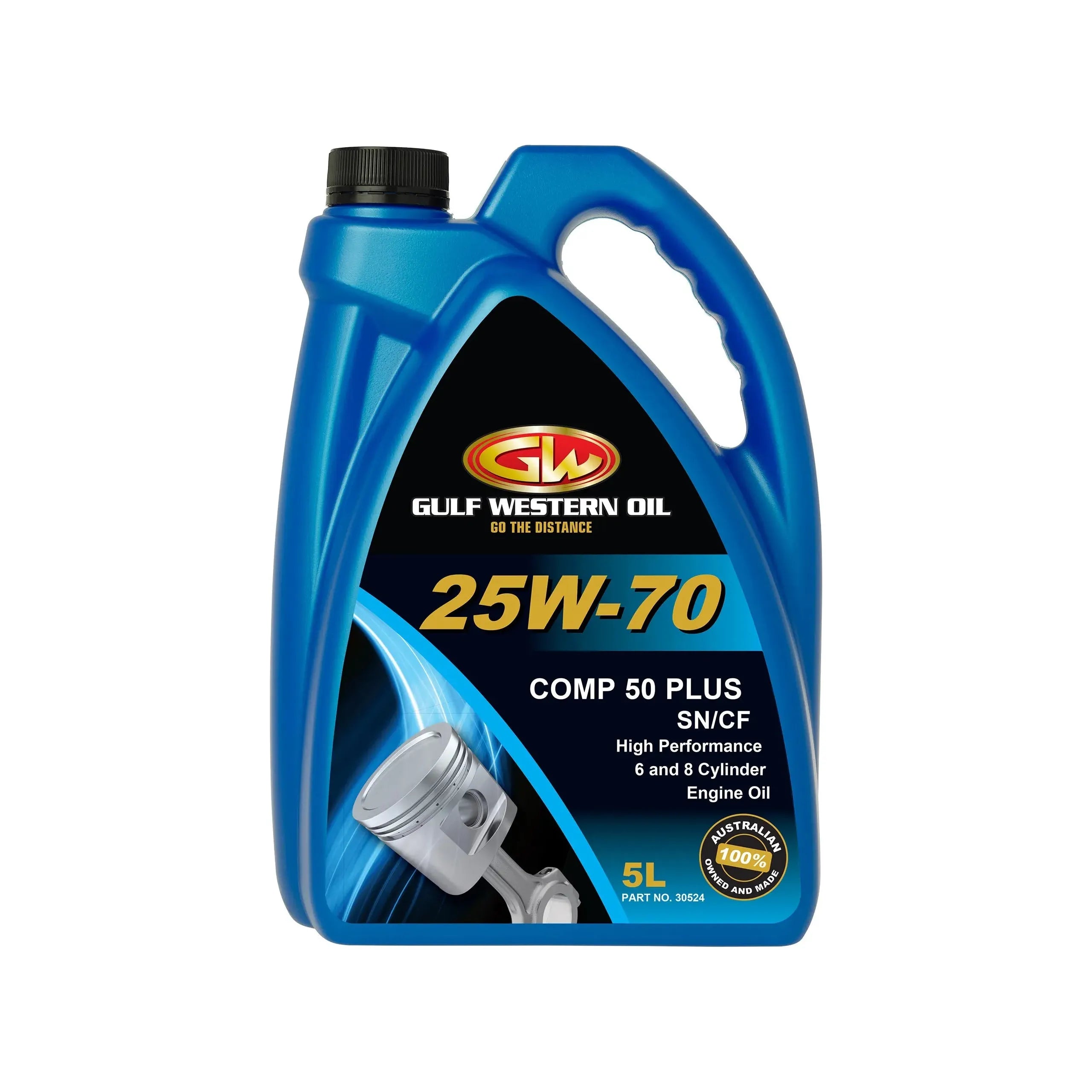Gulf Western - Comp 50 Plus Sae 25W-70 SG/CD 5L | 30524