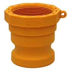 AIP - Bush Black Nyglass Hex Reducing BSP - 3/4" X 1/2" | 58-520-012-008 | AIPRB2015