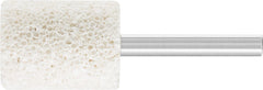 PFERD - Cylindrical Euro 6mm Shank Bubble Grain - White - D Hardness ZY2532 6 AH 1 D 12 V (for plastic & fibreglass) | 31135901 10