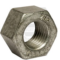 Brighton Best - 1"-8 HEAVY HOT DIP GALVANIZED - HEX NUTS 2H HEAVY COARSE MED. CARBON HDG (BOX)  | 313300