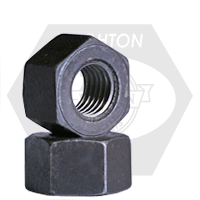 Brighton Best - 1 1/4"-8 - A194 / SA 194 2H HEAVY HEX NUTS 8 PITCH MED. CARBON PLAIN (BOX)  | 314400