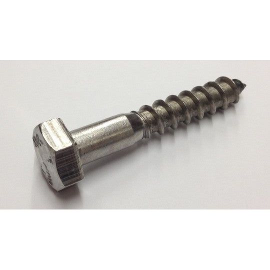 Bremick - SS316 Coach Screw ISO M12 x 100mm (Box of 25)