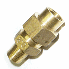 Hardie Hose - #87 Brass F/M Barrel Union 1/4" BSP | BF-87-02