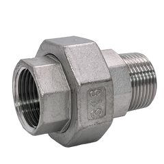 AIP - Barrel Union 316 S/steel BSP - 3/8" X | 54-080-006 | SSBU10