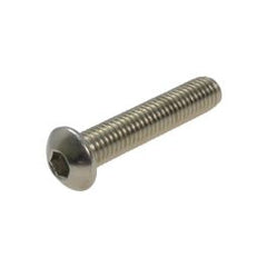 BBI - M6-1.00x60mm (Ft) - Metric Button Socket Screw A2-70 (304) | 824083
