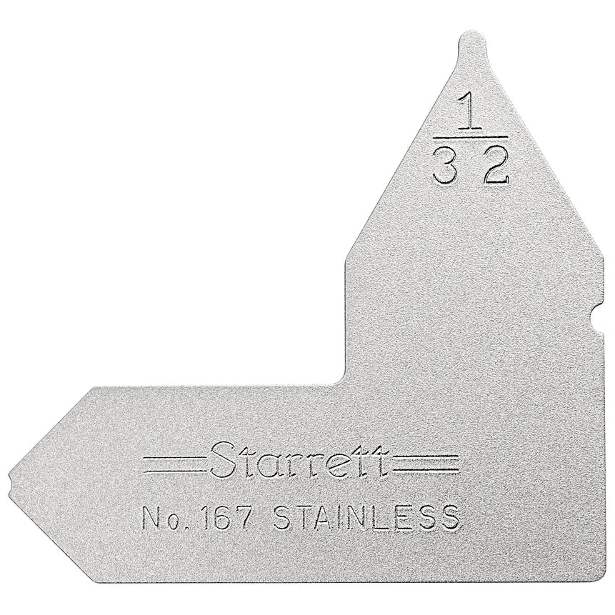 Starrett - Radius Gauge 1/32in | 167-1/32
