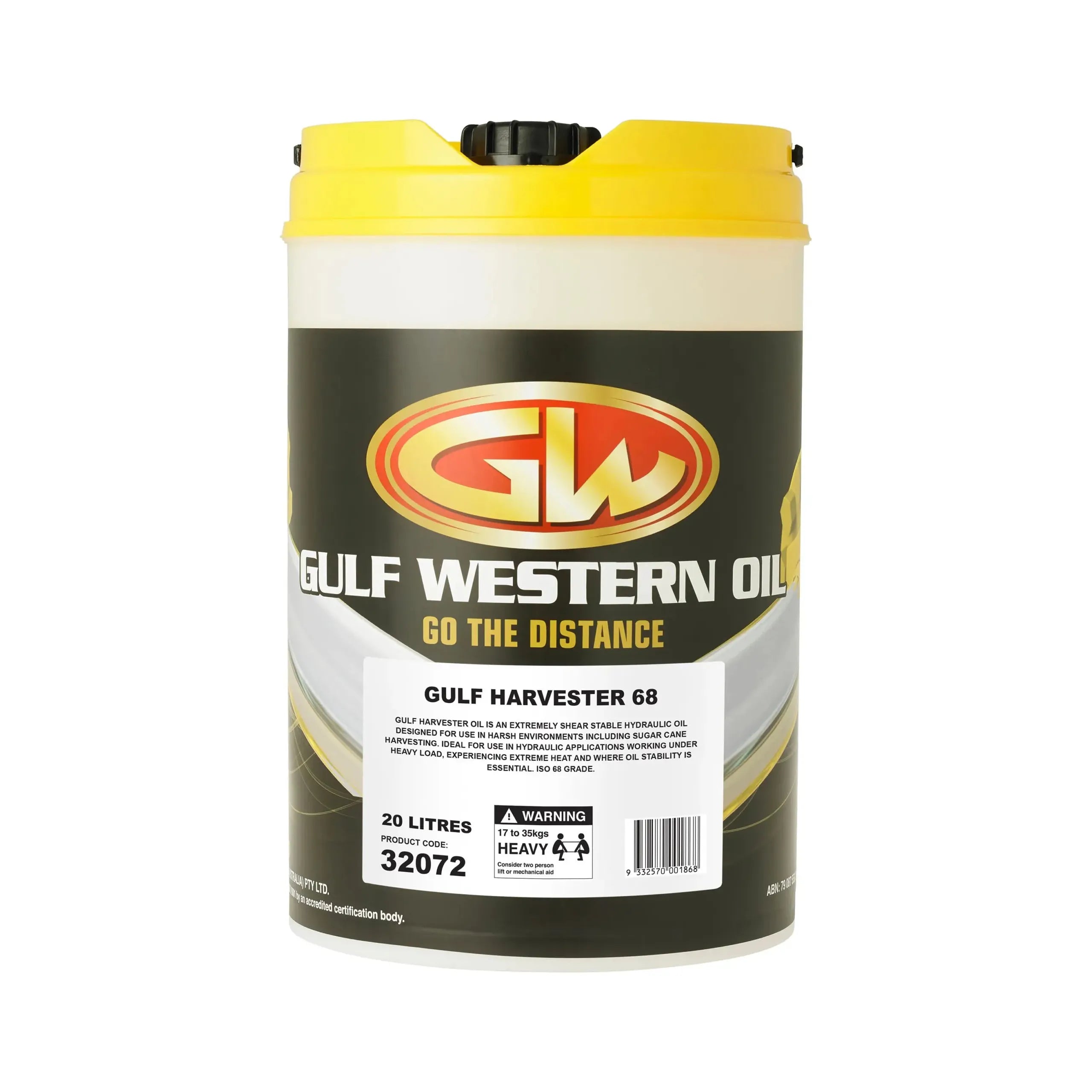 Gulf Western - Gulf Harvester Fluid VG68 20L | 32072